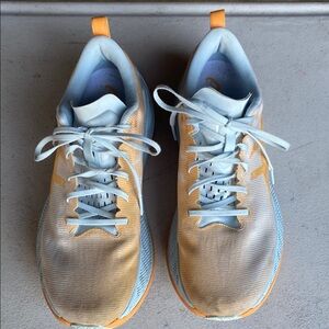 ASICS Superblast Running Shoes - Light Blue and Orange